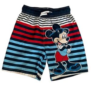 DISNEY Mickey Mouse 4T Swim Shorts